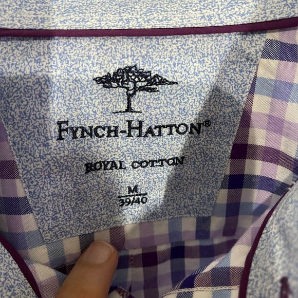 Fynch Hatton Shirt- Sz M 39/40 (EUR) - BRAND NEW - Picture 3 of 6